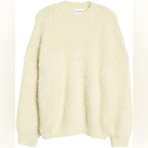 SNDYS Cozy Cream Fuzzy Women's Sweater